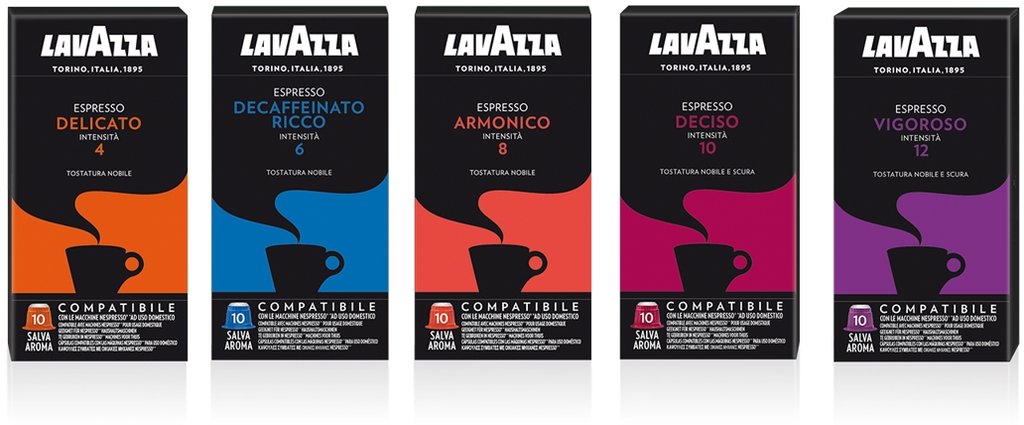 lavazza nespresso capsules