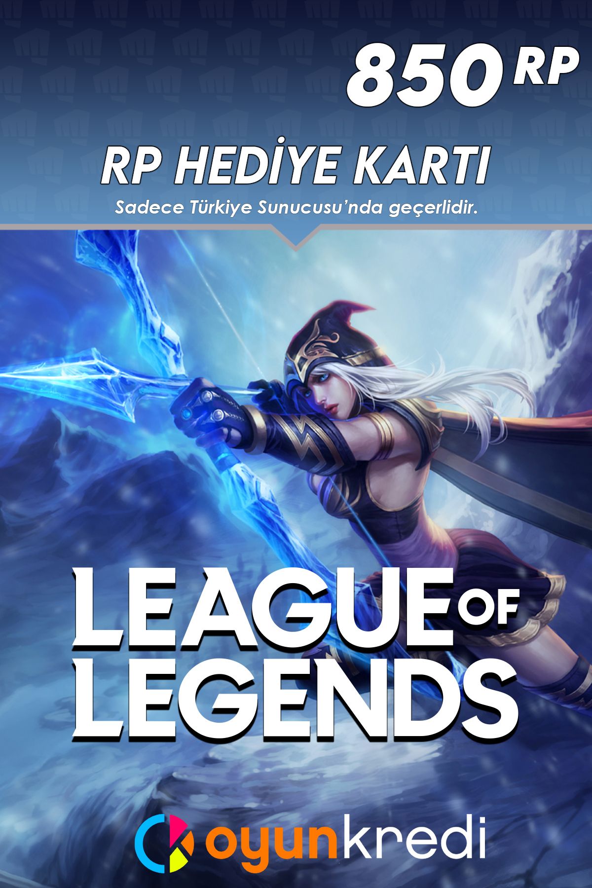 league of legends 840 rp hediyesi