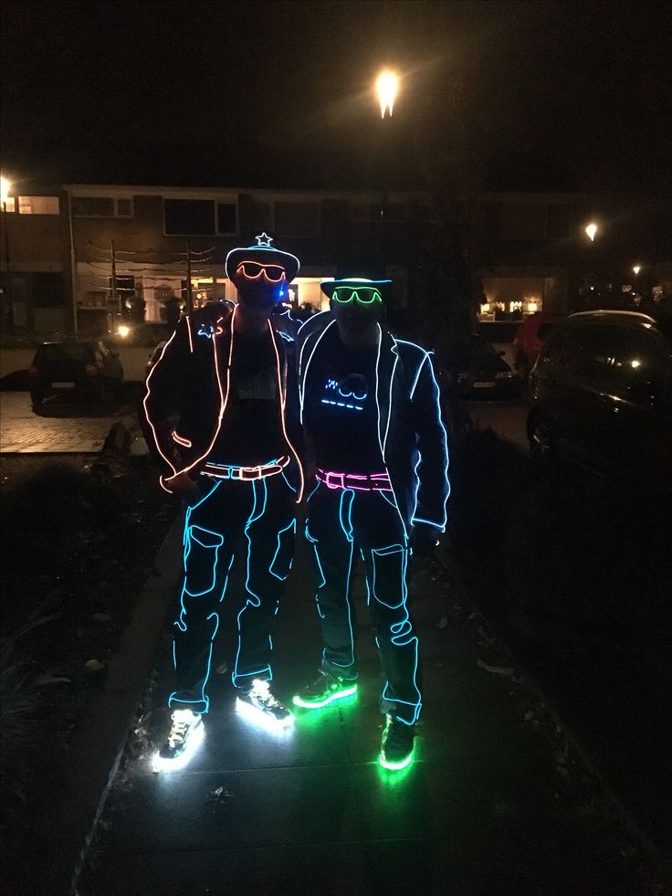 led light suit halloween