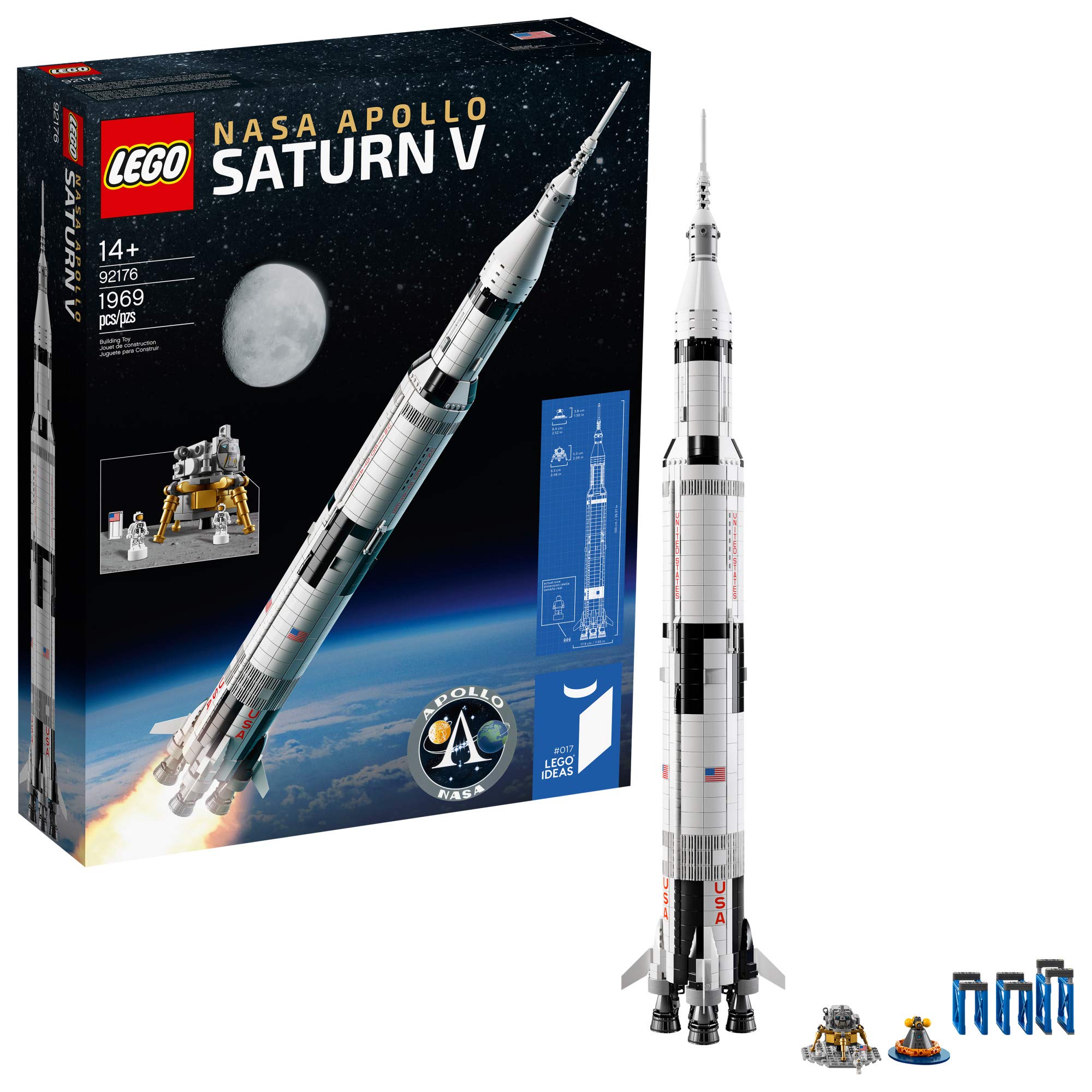 lego saturn five rocket