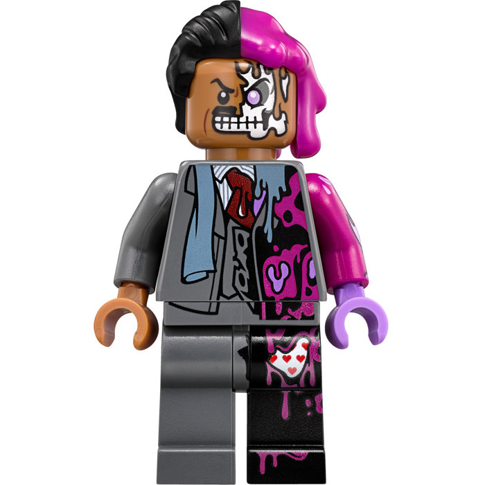 lego two face minifigure