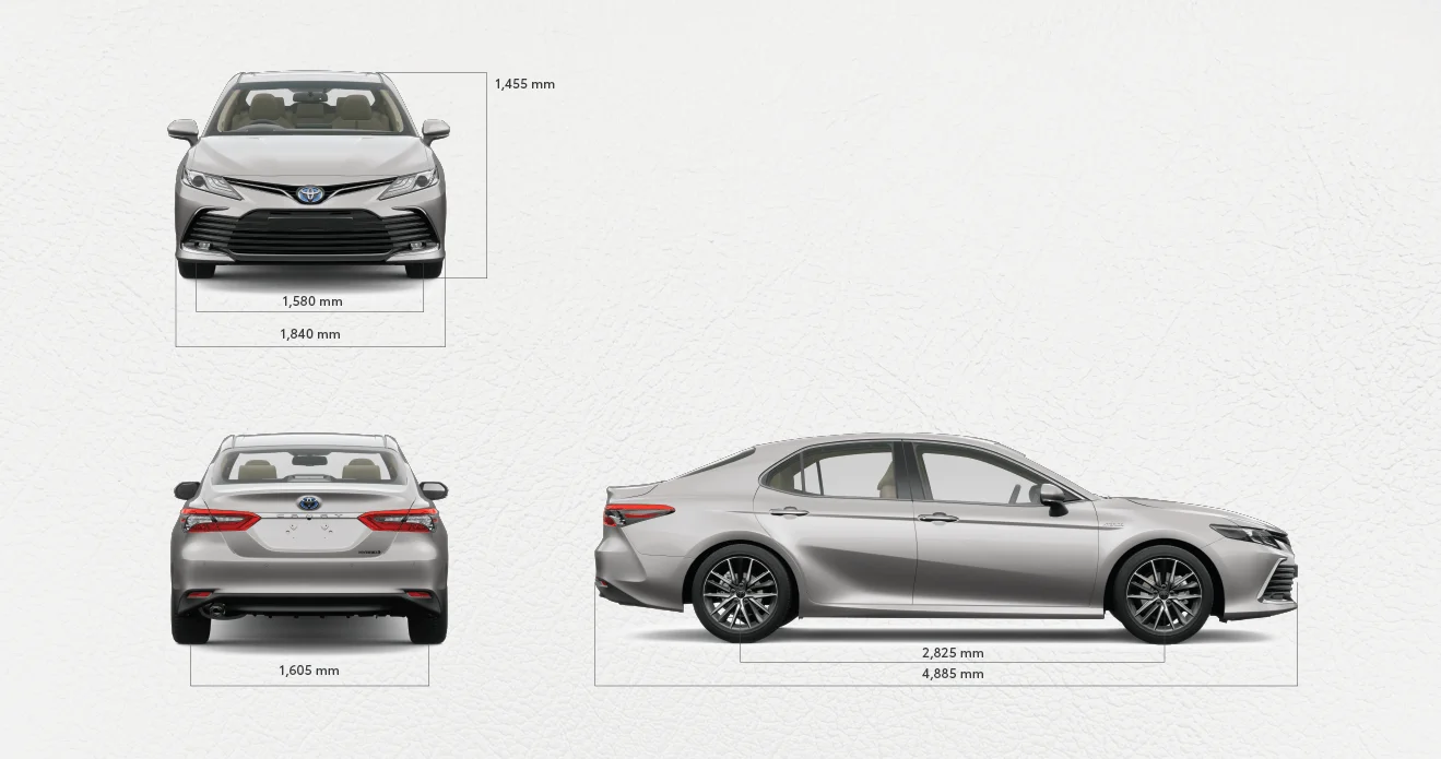 length of toyota camry