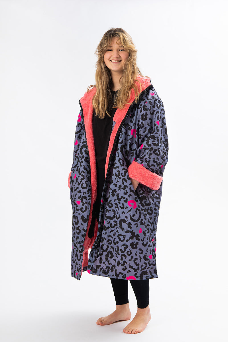 leopard print dryrobe