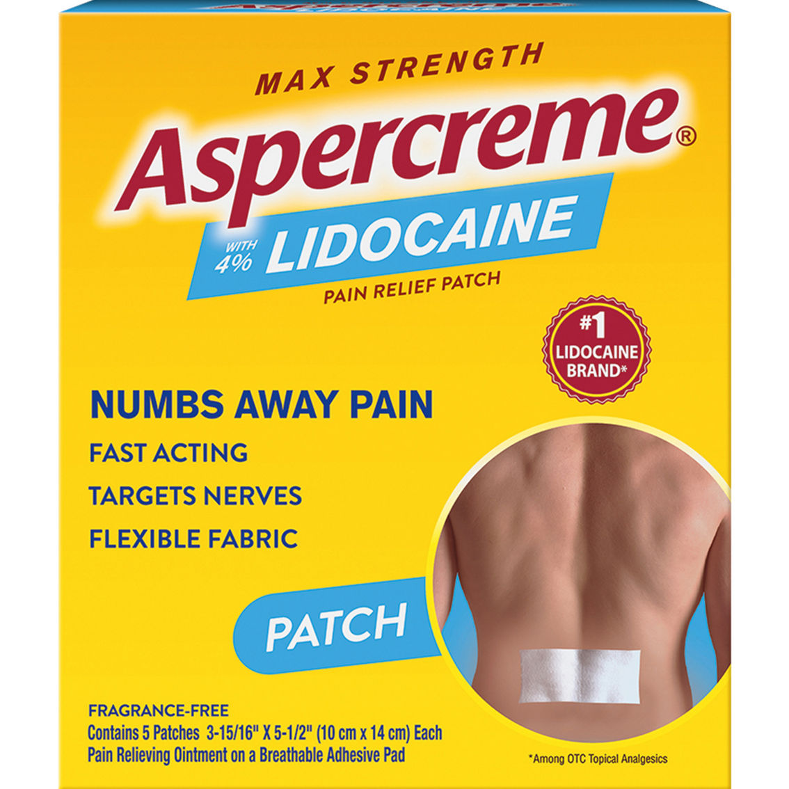 lidocaine patch boots