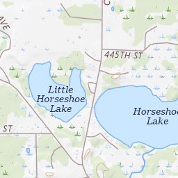 little horseshoe lake mn