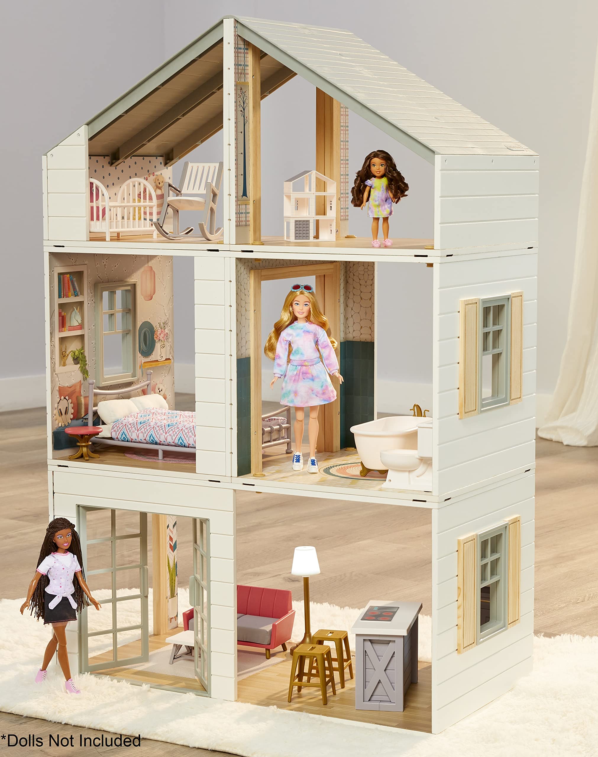 little tikes stack n style dollhouse add ons