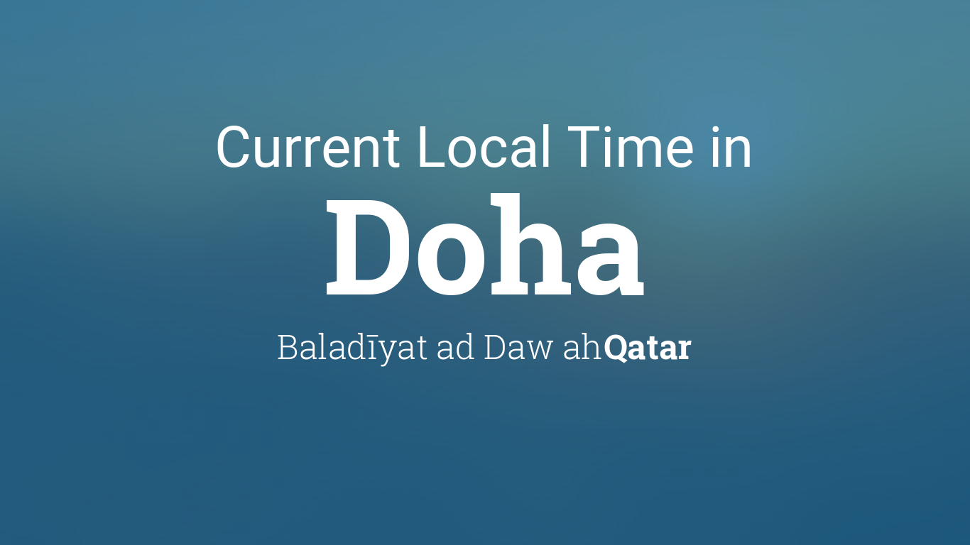 local time doha