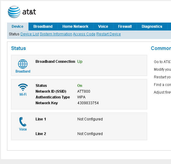 log into att