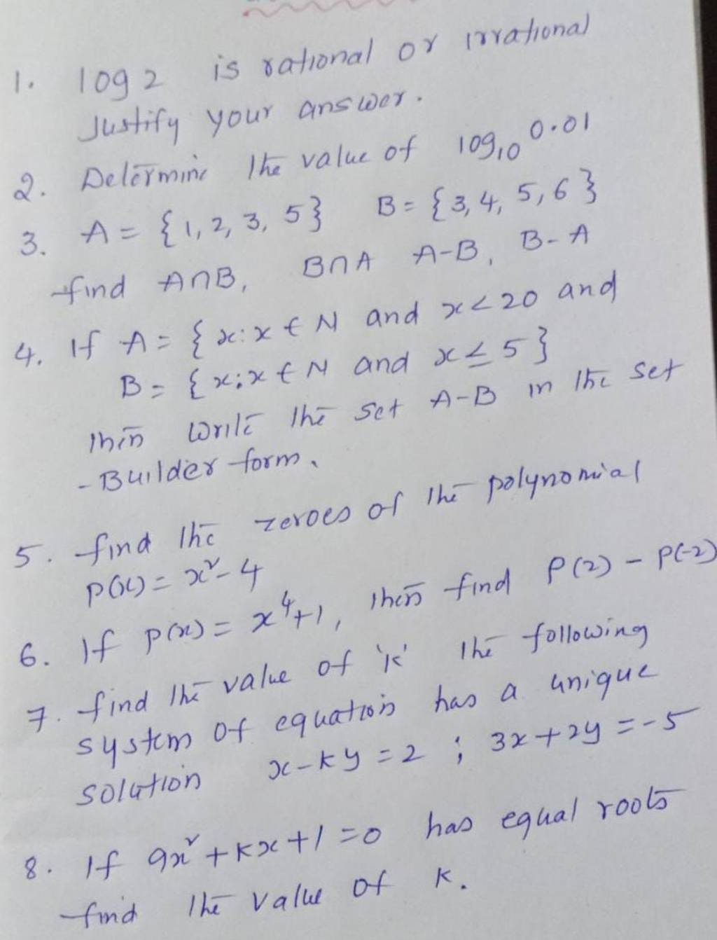 log2 is rational or irrational