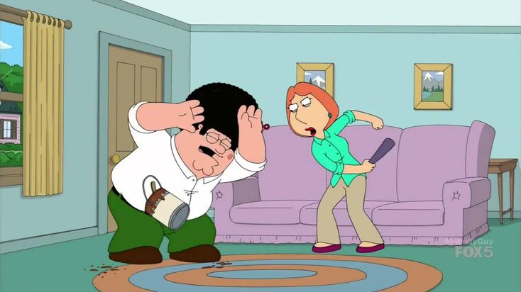 lois beats up peter