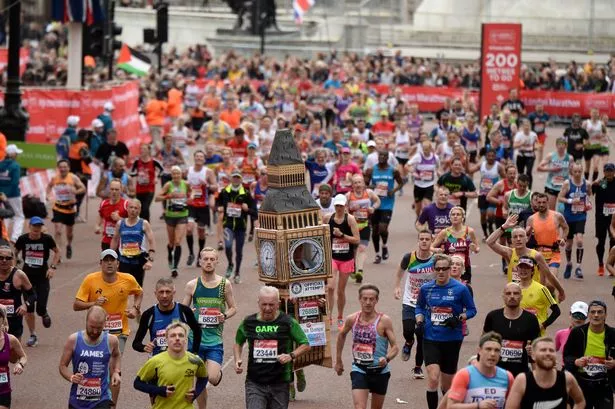 london marathon live tracking