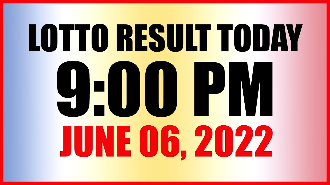 lotto result june 06 2022