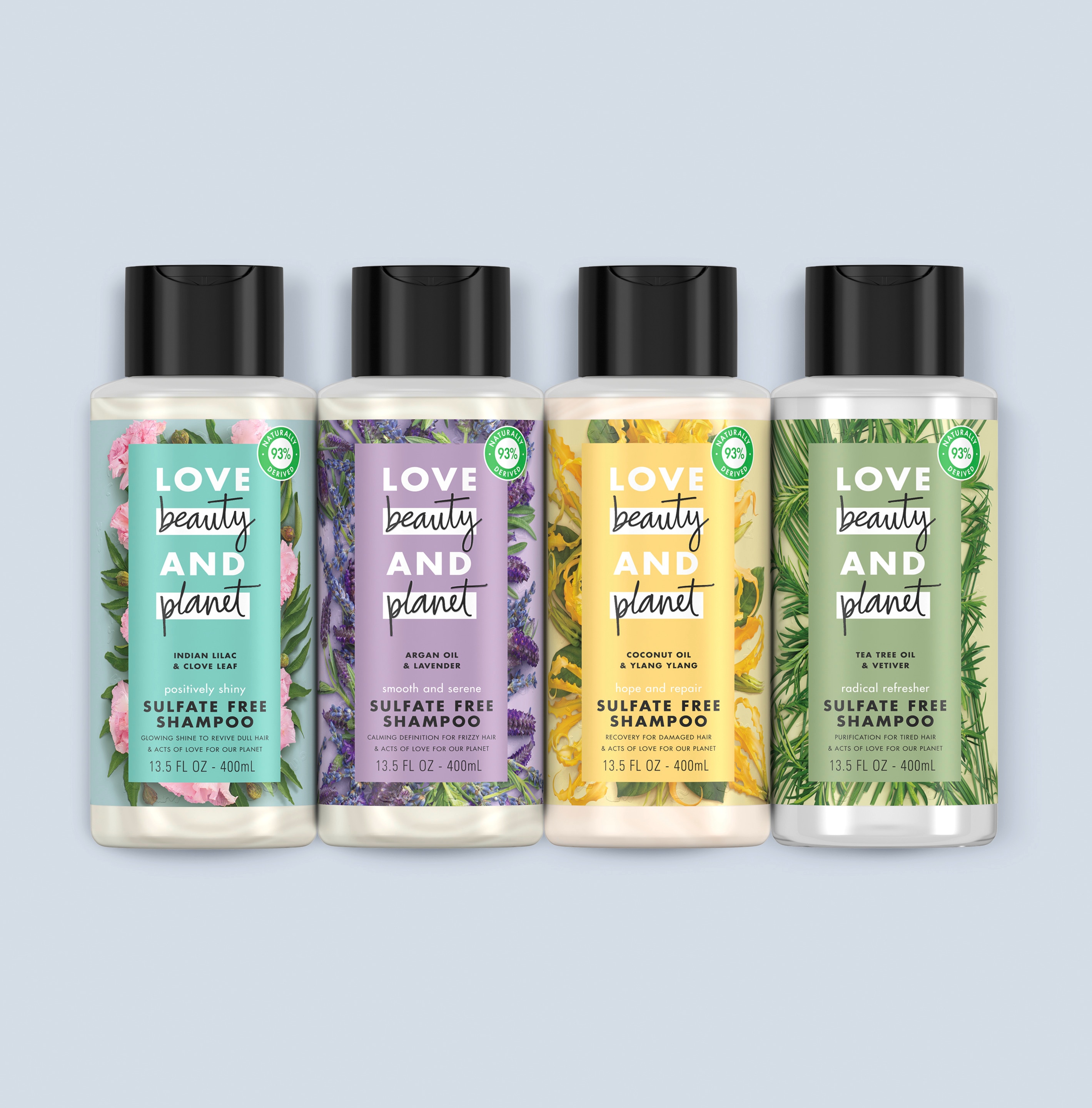 love beauty & planet shampoo