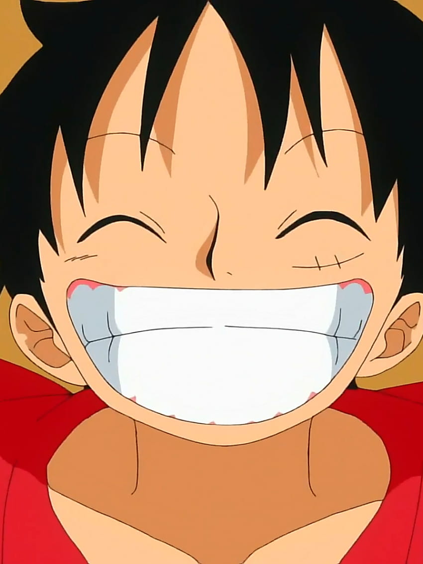 luffy smile face