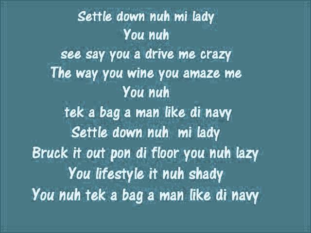 lyrics to settle down