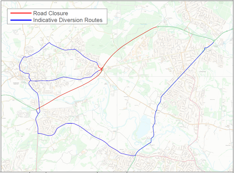 m3 planned closures