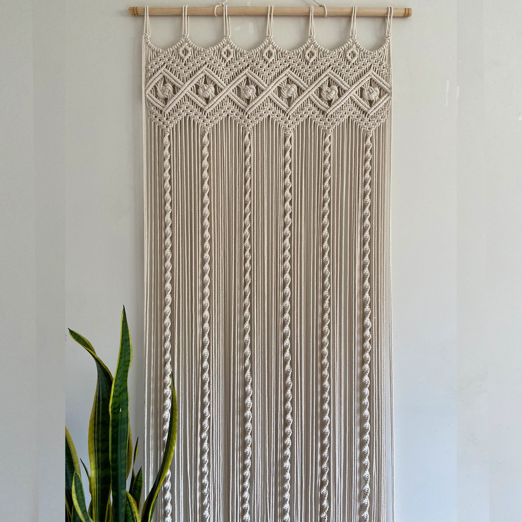 macrame curtains