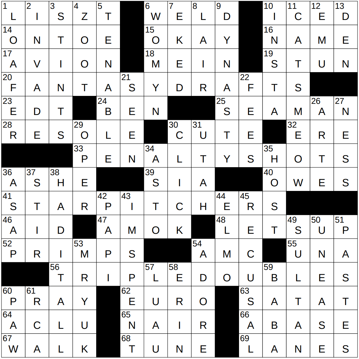 mailing label abbr nyt crossword