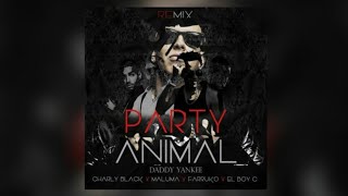 maluma party animal letra