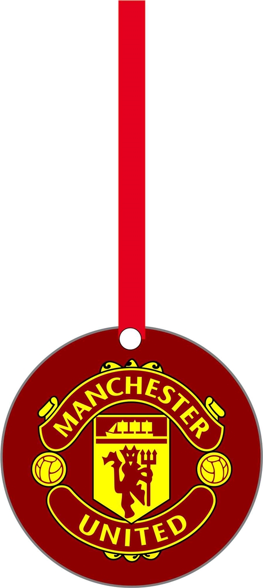 manchester united christmas ornament