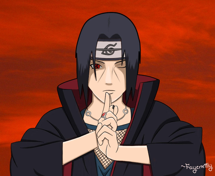 mangekyou sharingan itachi uchiha