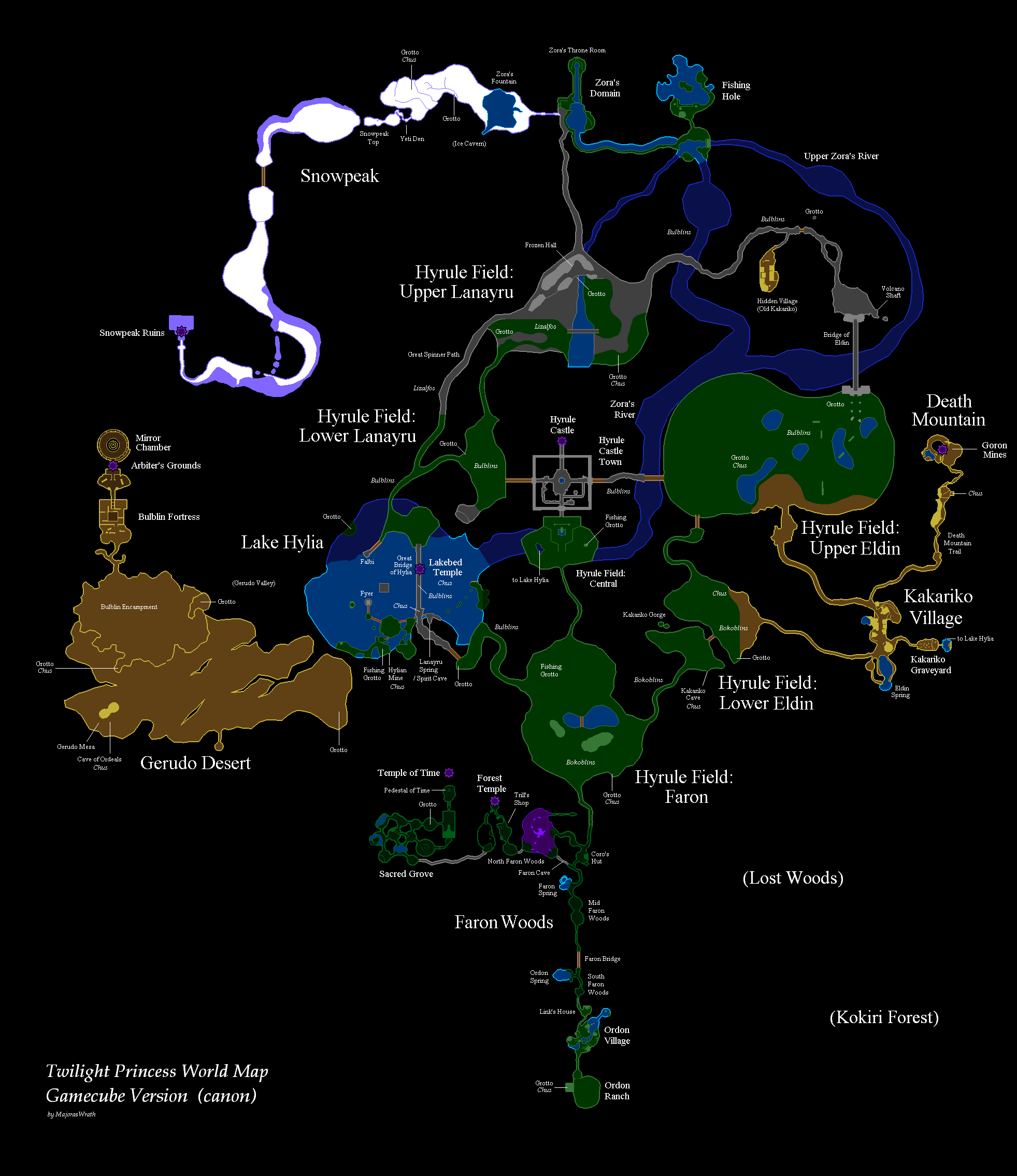 map twilight princess