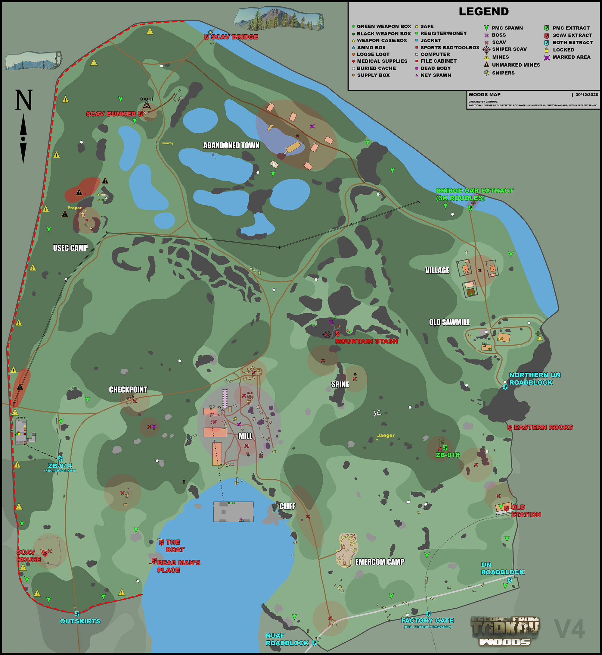 map woods tarkov