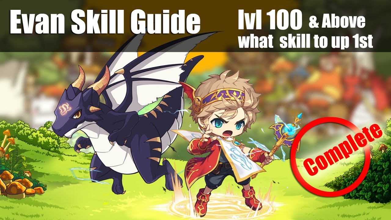 maplestory evan leveling guide