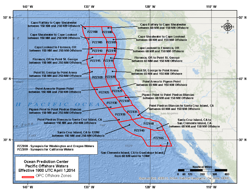 marine weather san clemente island