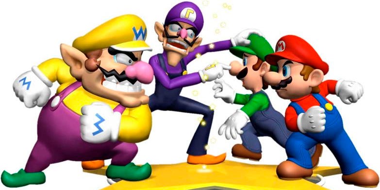 mario luigi wario waluigi