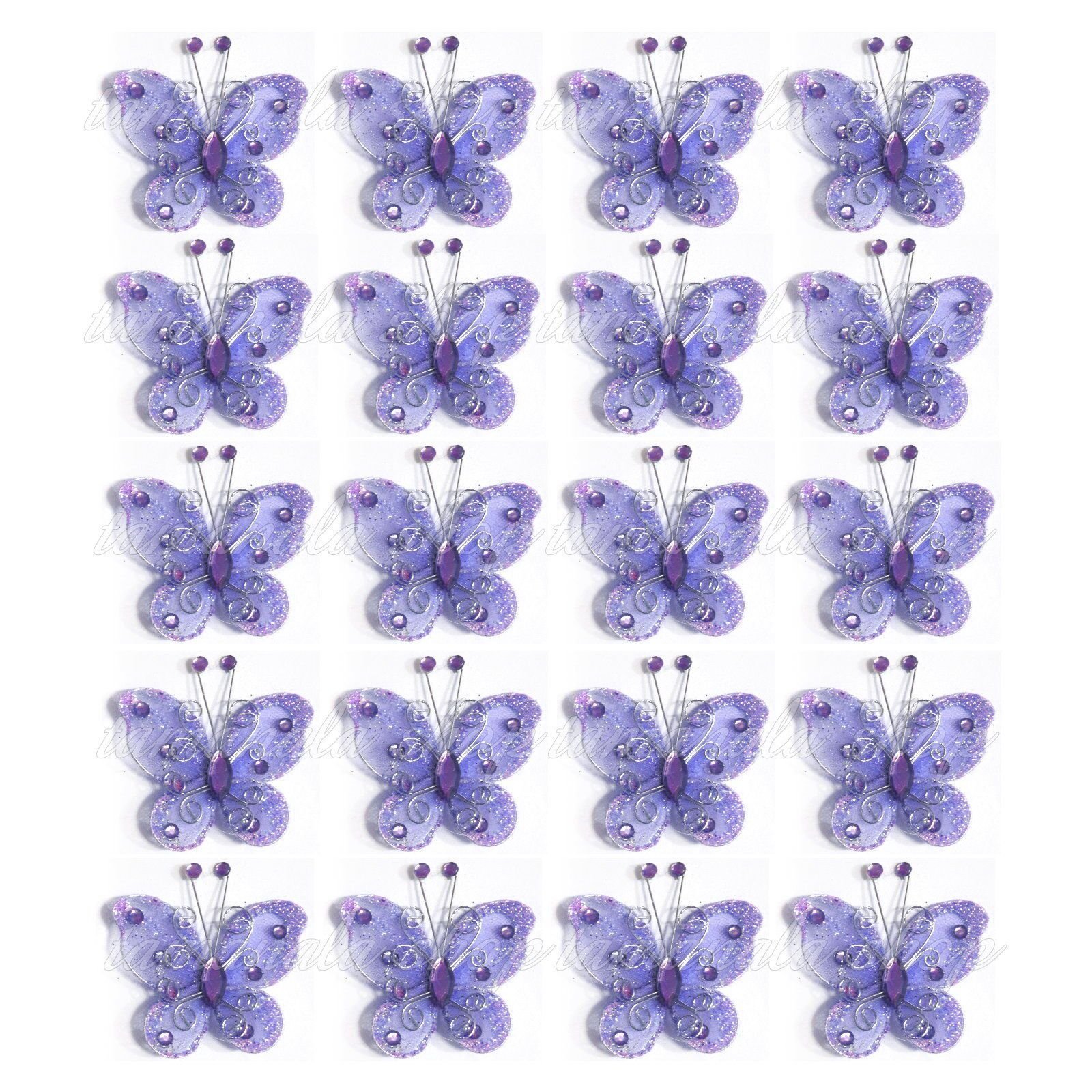 mariposas de tela para decorar