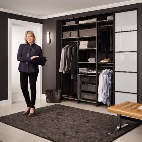 martha stewart closet organizer