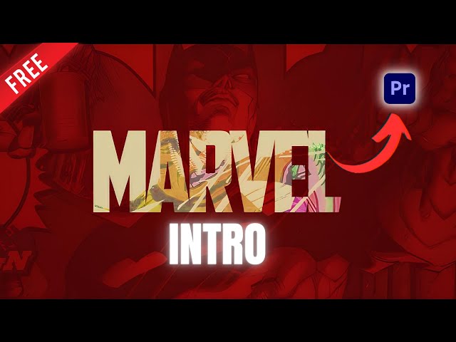 marvel intro template premiere pro