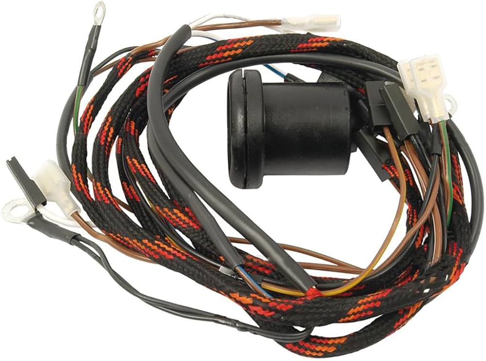 massey ferguson 135 wiring harness