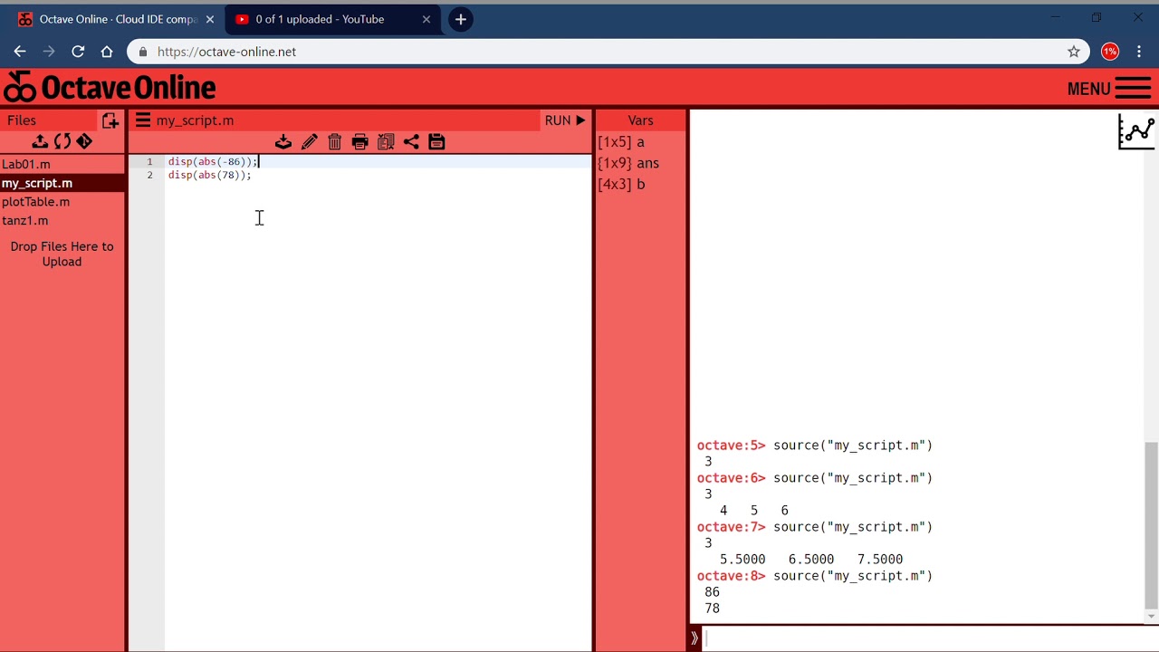 matlab abs