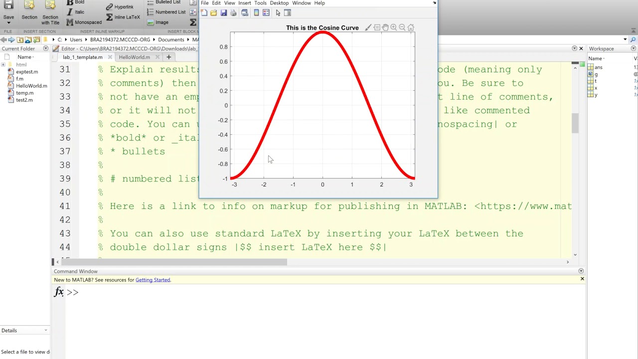 matlab publish pdf