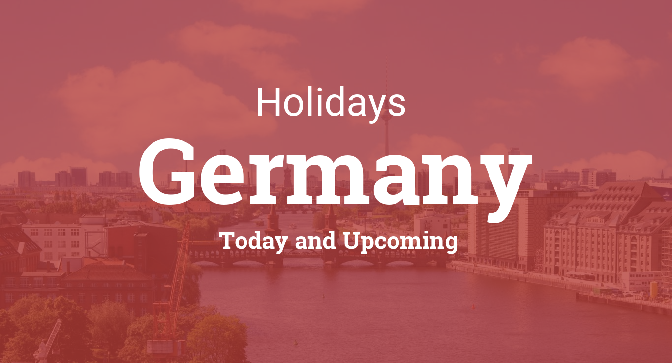 may 29 holiday germany