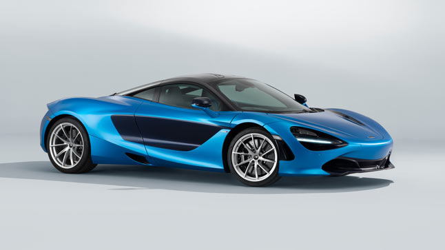 mclaren 720s azul oscuro