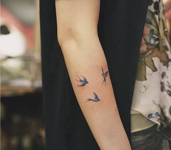 meaning of a swallow bird tattoo