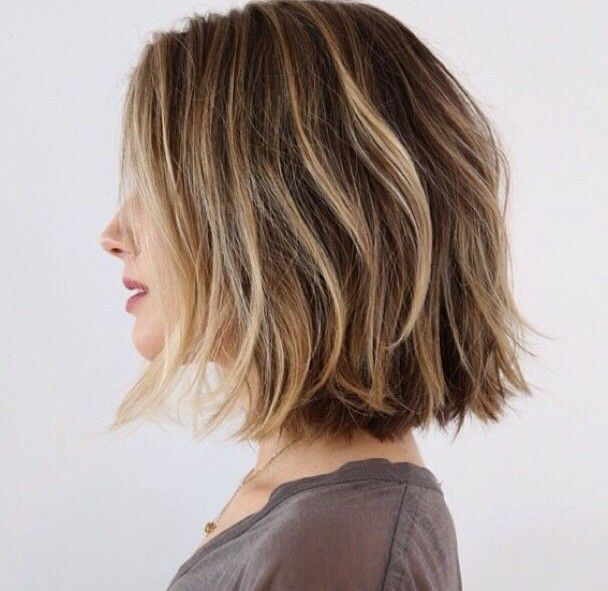 medium length choppy hairstyles