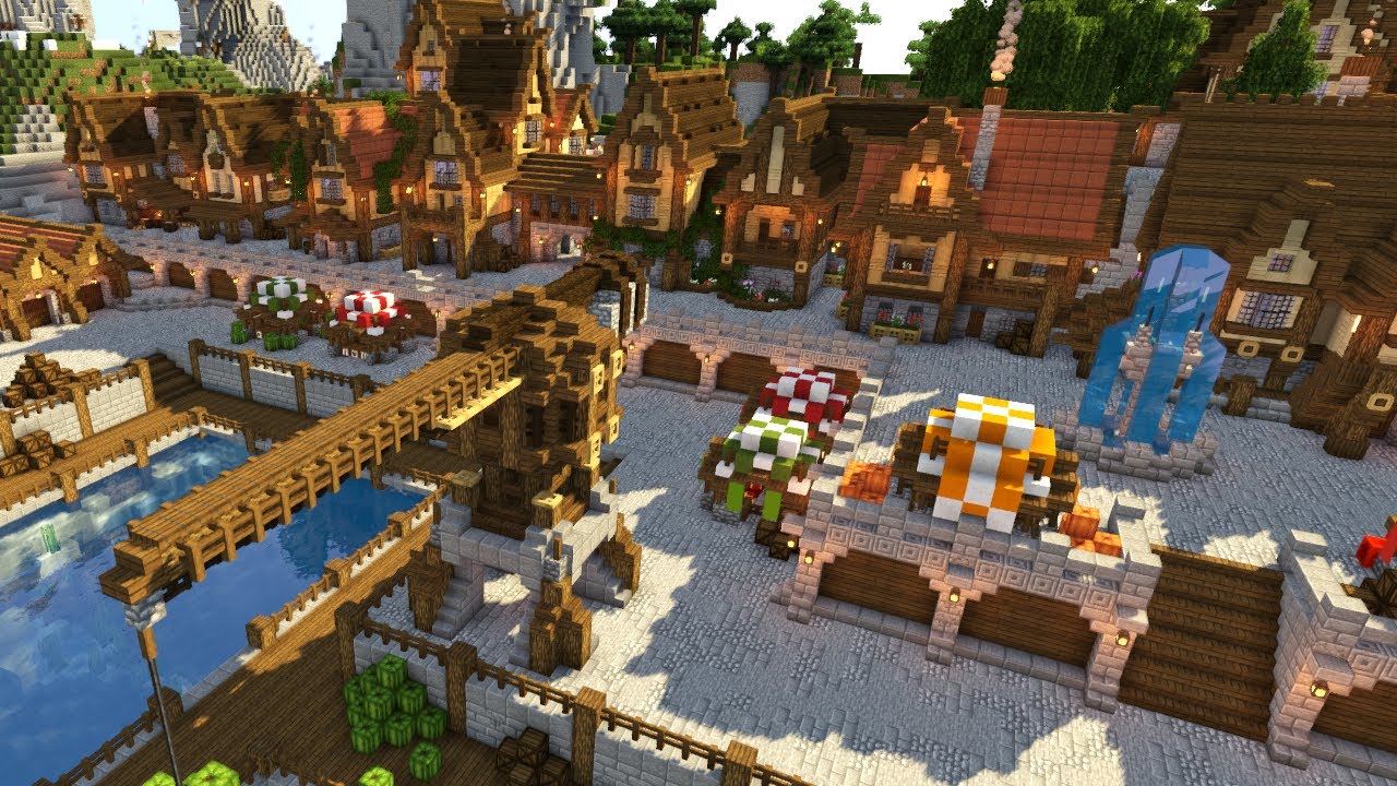 medival city minecraft