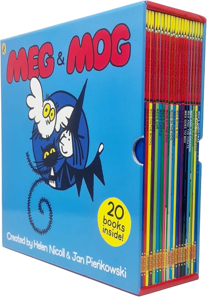 meg and mog book collection