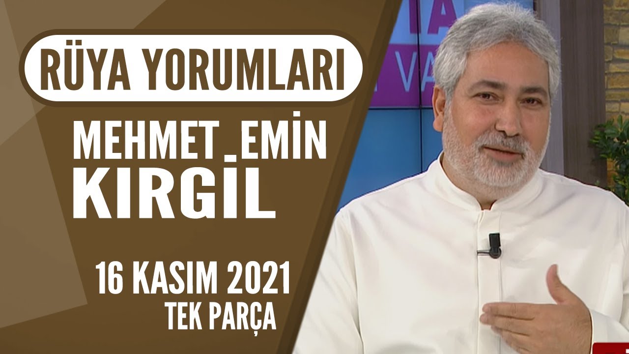 mehmet ali kırgıl rüya yorumcusu