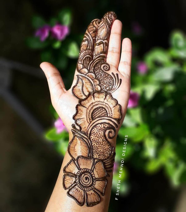 mehndi designs for starters