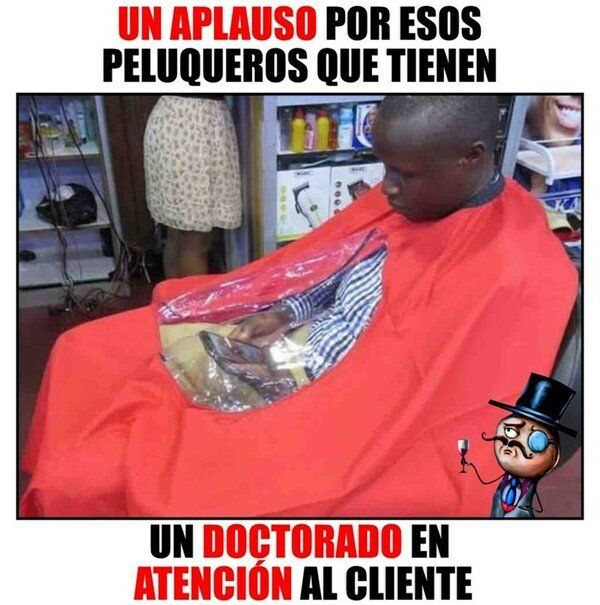 meme de peluquero