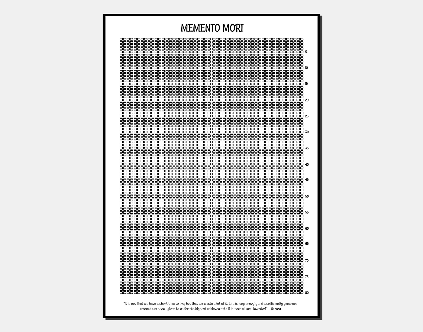 memento mori calendar pdf