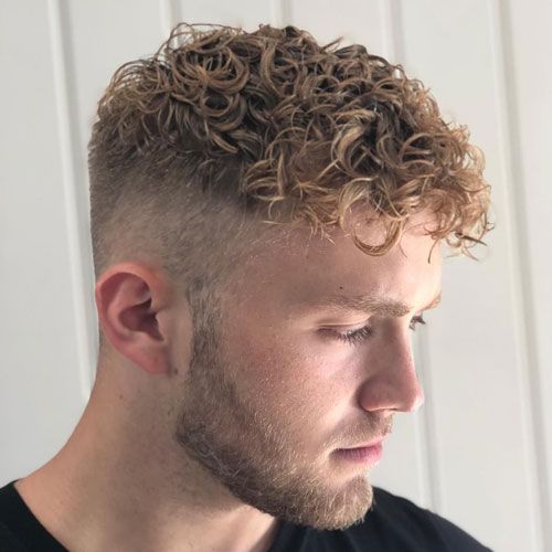 men perm hairstyle