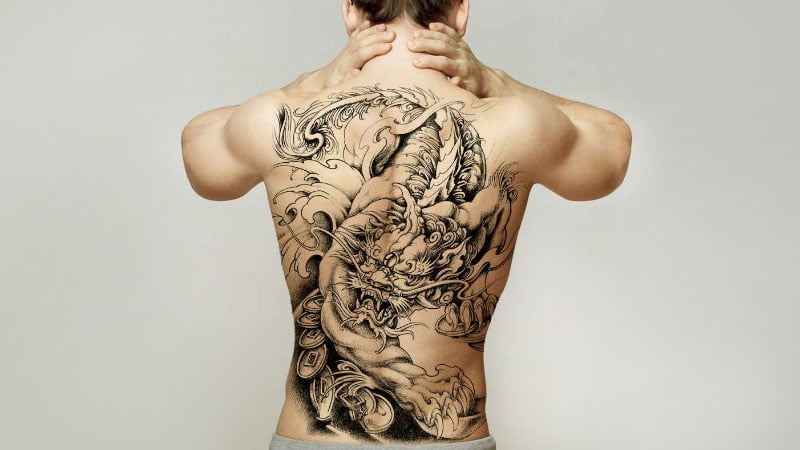 mens back tattoo ideas