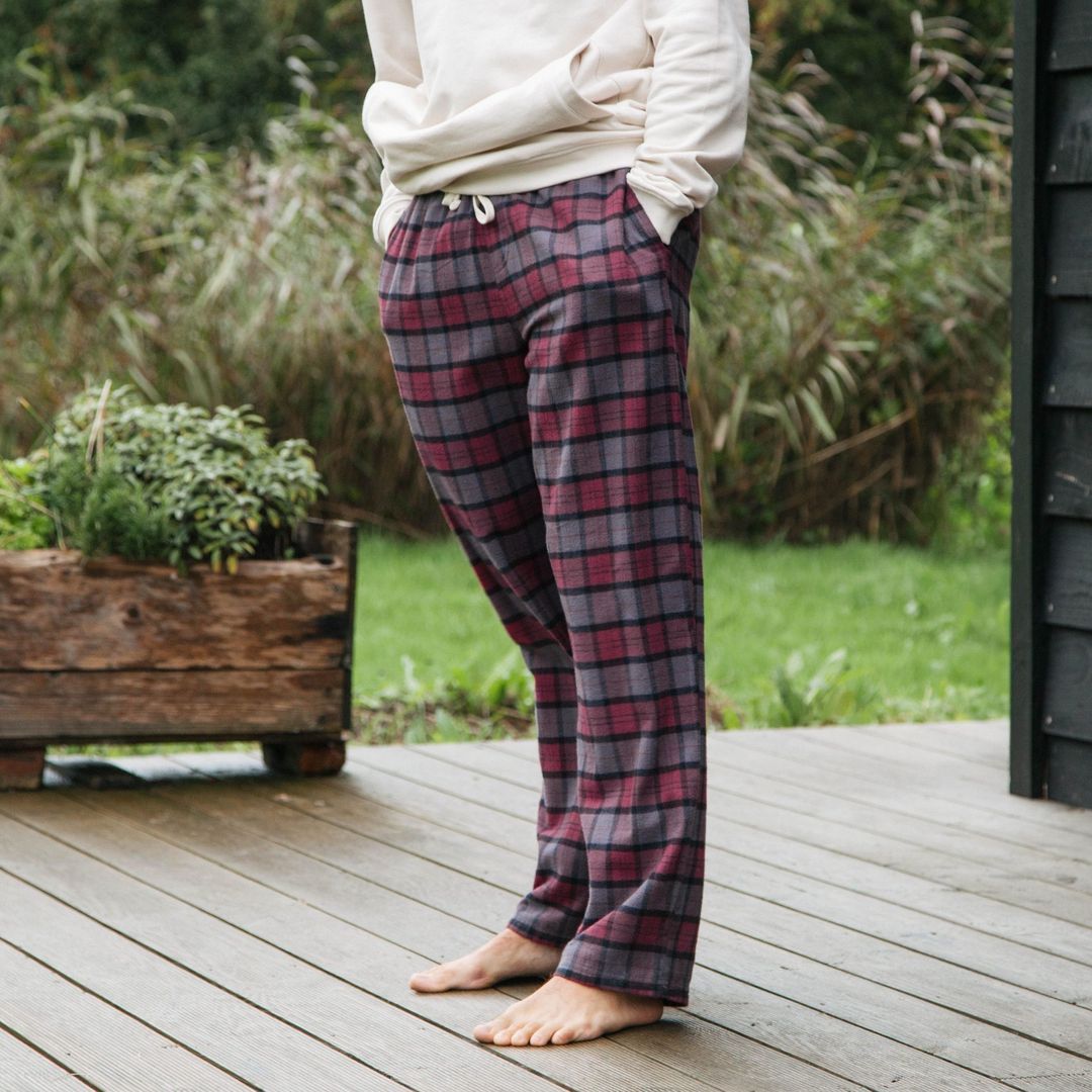 mens flannel pajama bottoms