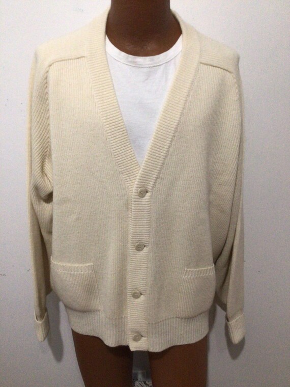 mens retro cardigan